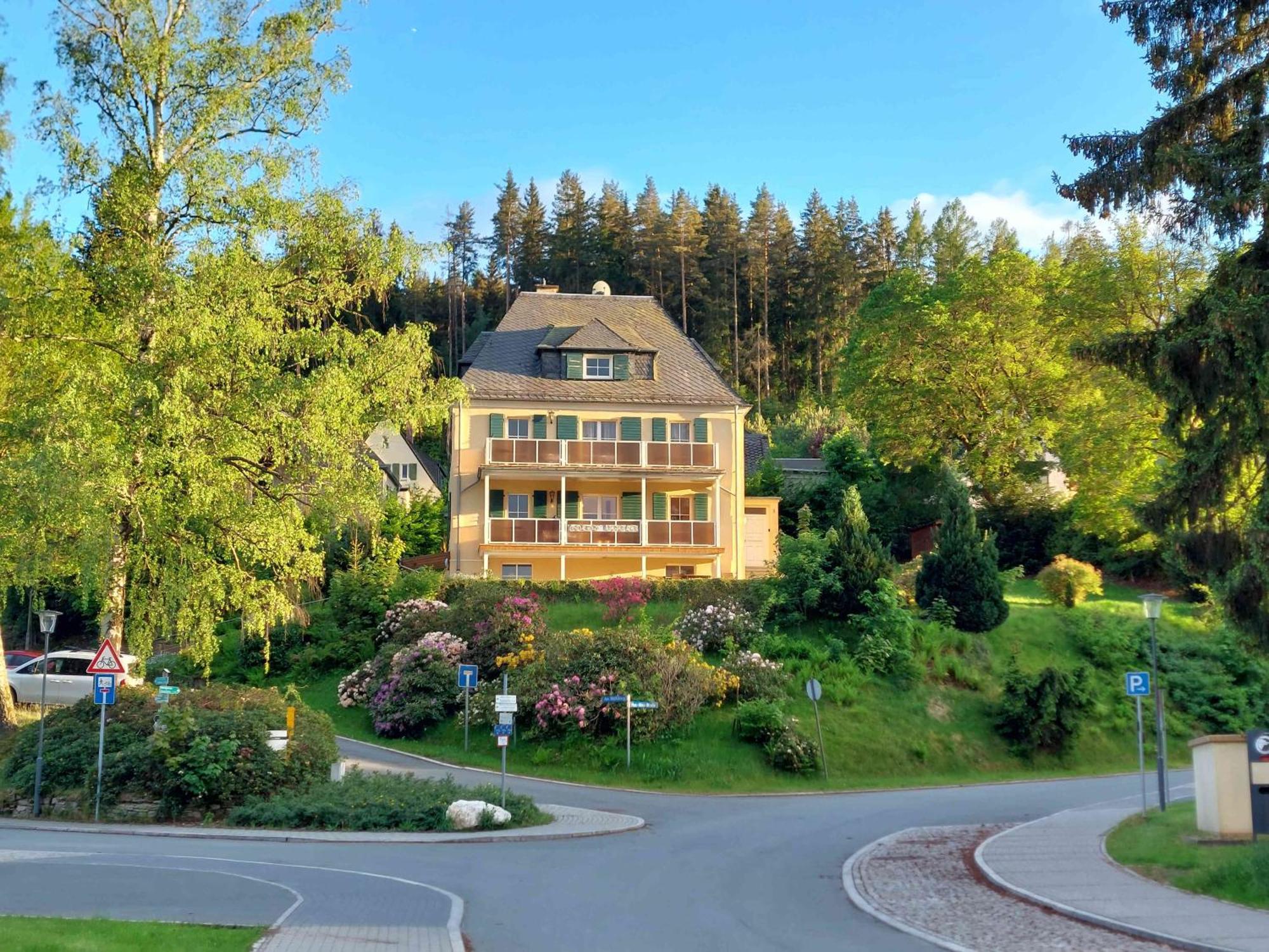 Villa Goldbrunnen Ferienwohnung 3 Bad Elster Esterno foto